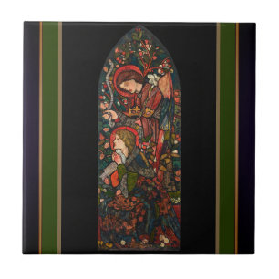 The Annunciation Ceramic Tile