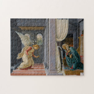 The Annunciation, circa 1485 Jigsaw Puzzle