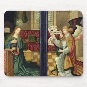The Annunciation, Cologne School Mouse Pad