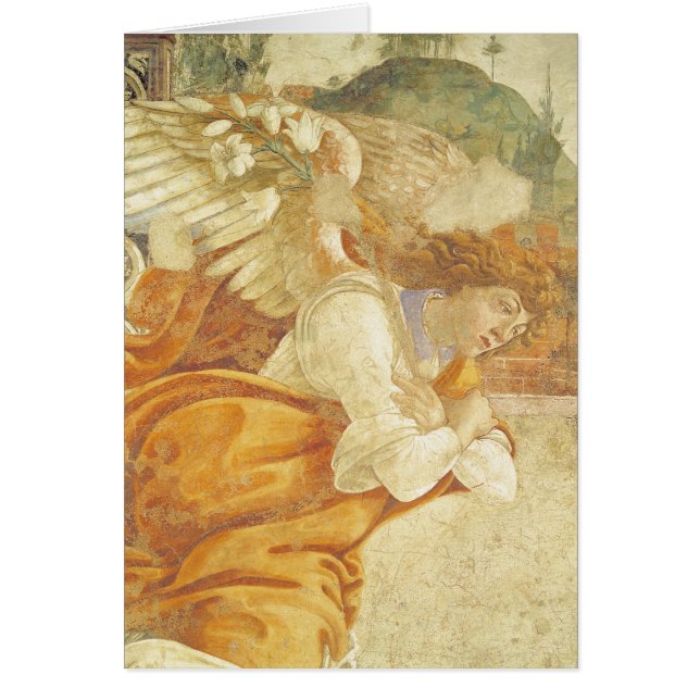 The Annunciation, detail of the Archangel (Front)