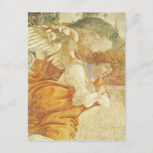 The Annunciation, detail of the Archangel Postcard