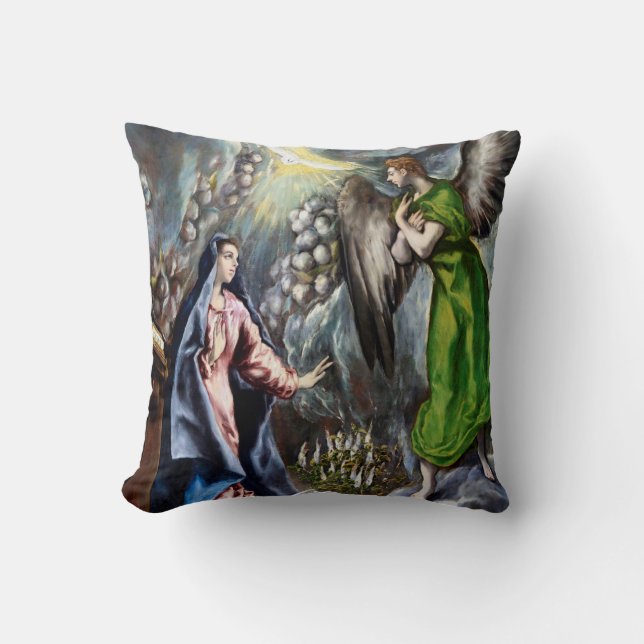 The Annunciation, El Greco Cushion (Front)