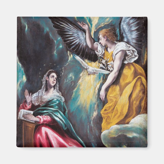 The Annunciation, El Greco Magnet (Front)