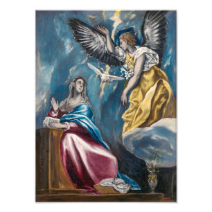 The Annunciation El Greco Photo Print