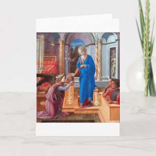The Annunciation, Filippo Lippi, 1440 Card