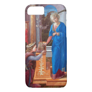 The Annunciation, Filippo Lippi, 1440 iPhone 8/7 Case