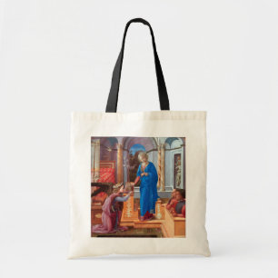 The Annunciation, Filippo Lippi, 1440 Tote Bag