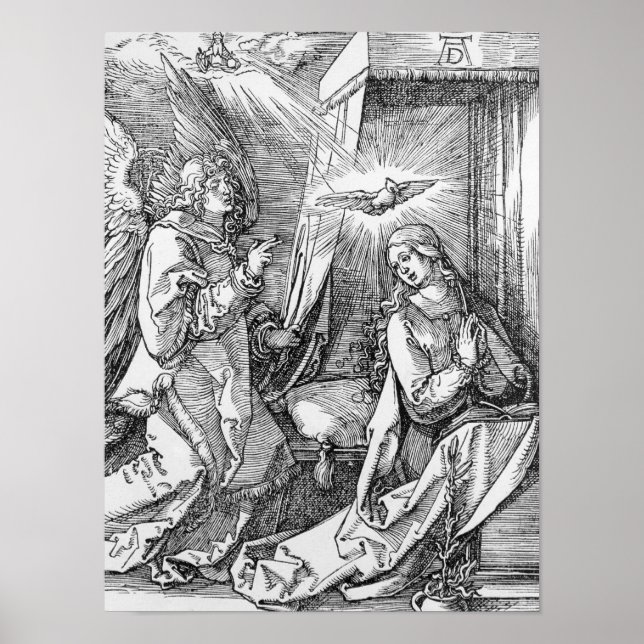 The Annunciation from the 'Small Passion' Poster (Front)