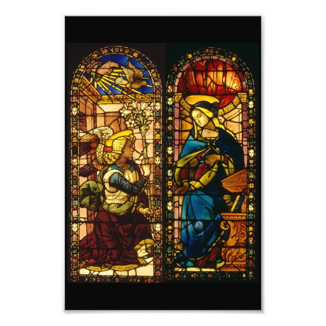 The Annunciation In Multi-Colours Photo Print (Front)