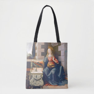 The Annunciation, Leonardo da Vinci, 1472–1473 Tote Bag