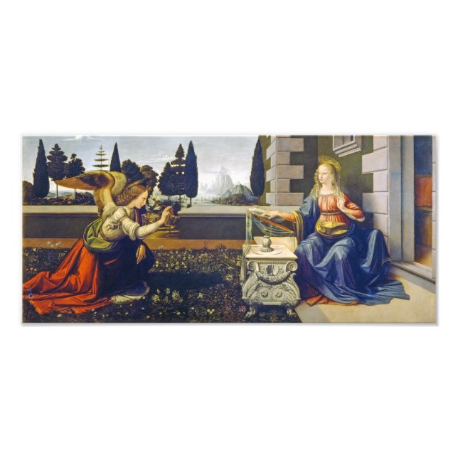 The Annunciation | Leonardo da Vinci | Photo Print (Front)