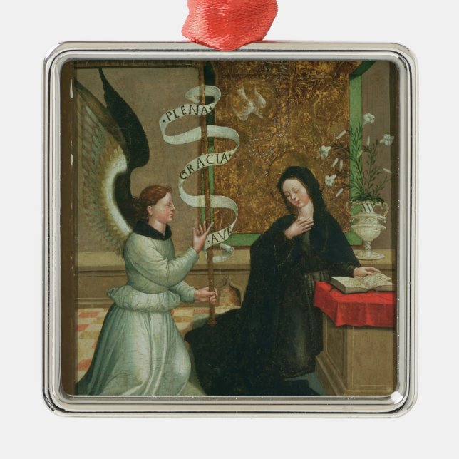 The Annunciation Metal Ornament (Front)