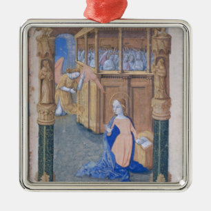The Annunciation Metal Ornament