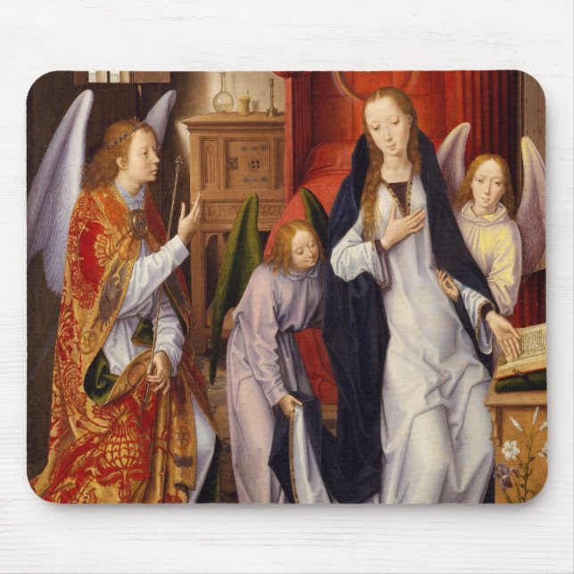 The Annunciation Mouse Pad (Front)