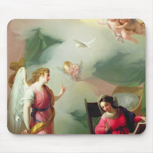 The Annunciation Mouse Pad (Front)