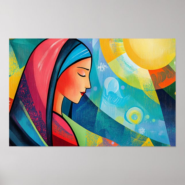 The Annunciation of the Blessed Virgin Mary Poster (Front)