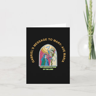 The Annunciation of the Lord Card