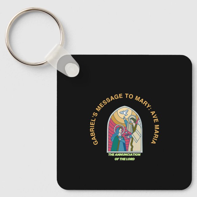 The Annunciation of the Lord Key Ring (Front)