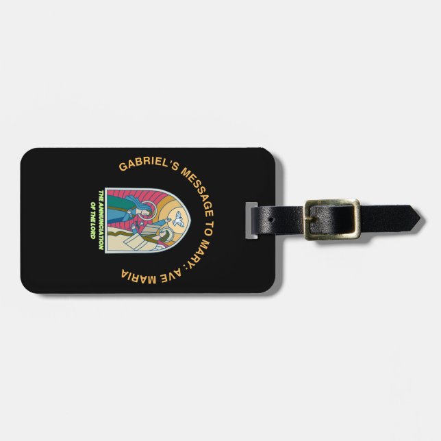 The Annunciation of the Lord Luggage Tag (Front Horizontal)