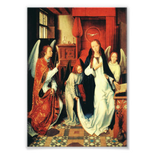 The Annunciation of Virgin Mary by Hans Memling Photo Print