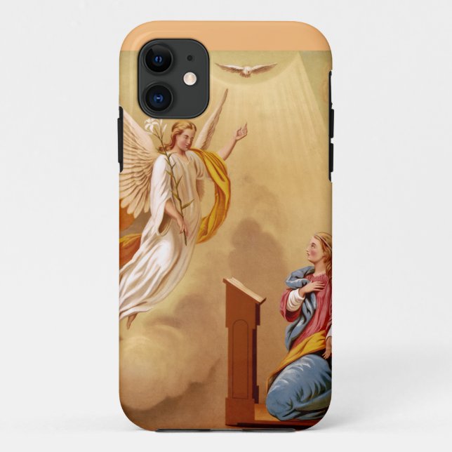 The Annunciation of Virgin Mary Case-Mate iPhone Case (Back)