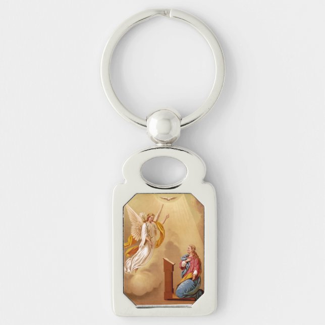 The Annunciation of Virgin Mary Key Ring (Front)