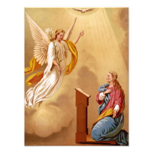 The Annunciation of Virgin Mary Photo Print