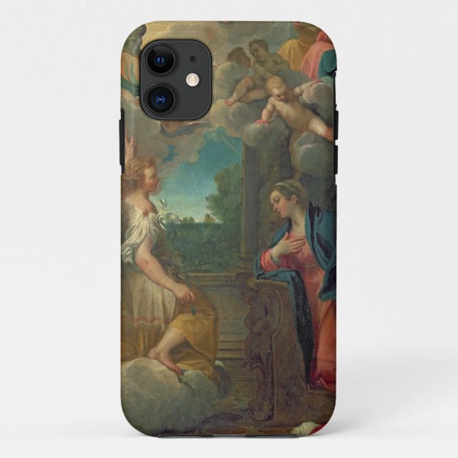 The Annunciation (oil on canvas) 2 Case-Mate iPhone Case (Back)