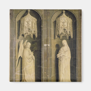 The Annunciation, outer panel from the Triptych Magnet