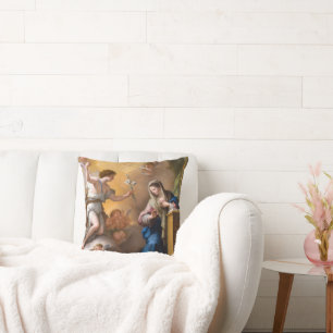 The Annunciation, Paolo de Matteis Cushion