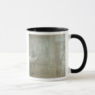 The Annunciation, preparatory cartoon for the Capp Mug