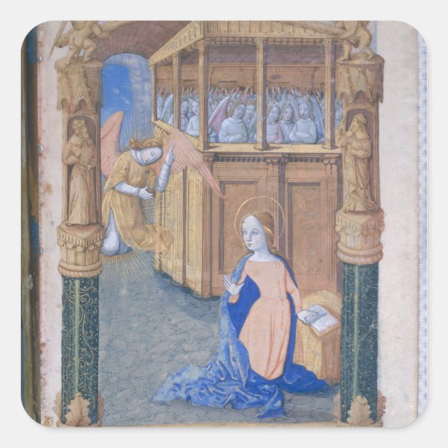 The Annunciation Square Sticker (Front)