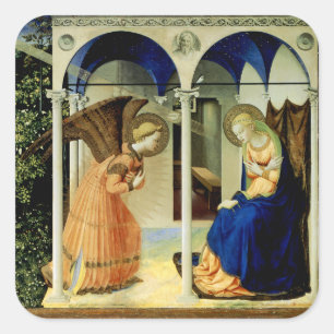 The Annunciation Square Sticker