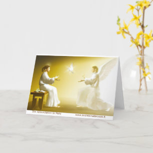 The Annunciation to Mary Card