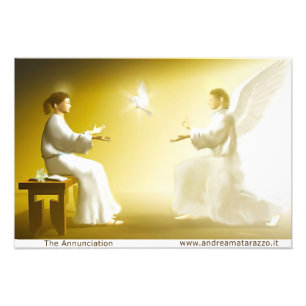 The Annunciation to Mary Photo Print