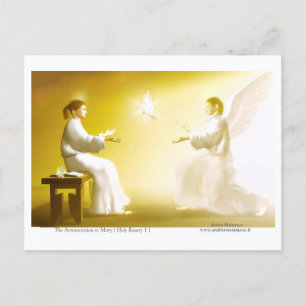 The Annunciation to Mary Postcard