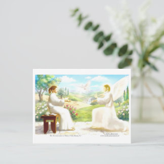 The Annunciation to Mary Postcard