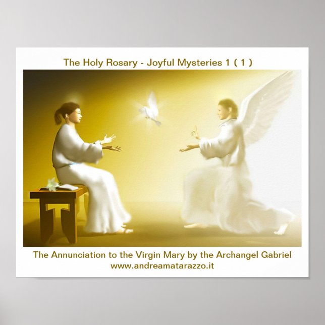 The Annunciation  to Mary Poster (Front)