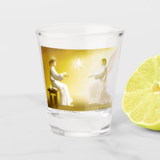 The Annunciation to Mary Shot Glass