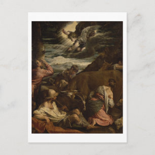 The Annunciation to the Shepherds, c.1557-8 Postcard