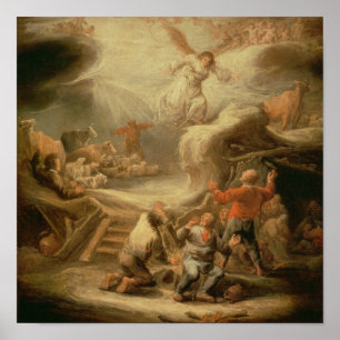 The Annunciation to the Shepherds Poster