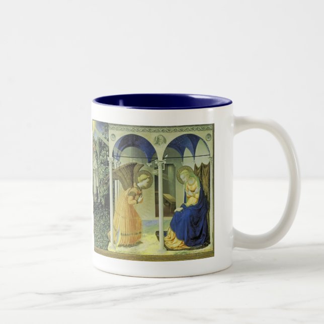 The Annunciation Two-Tone Coffee Mug (Right)