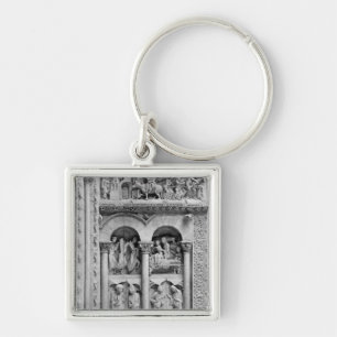 The Annunciation,Visitation, Adoration Magic Key Ring