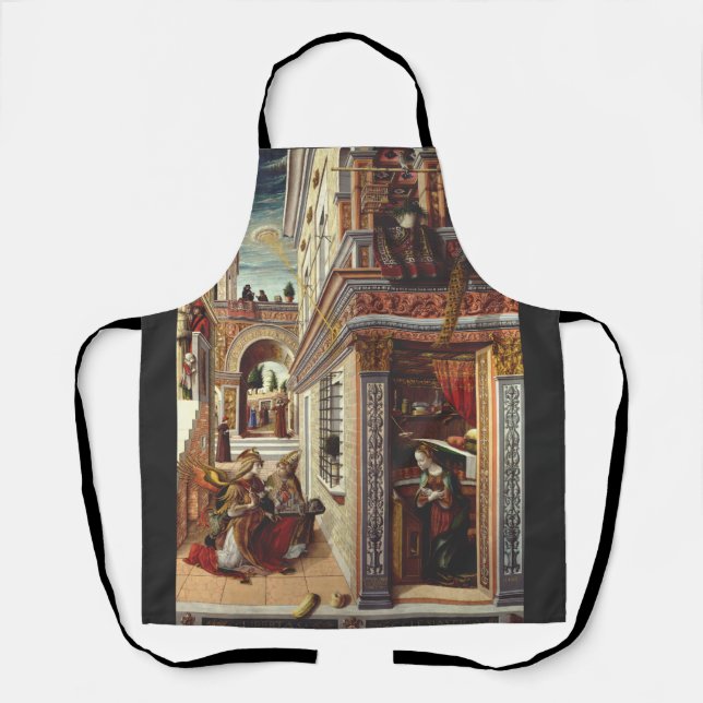 The Annunciation, with Saint Emidius Apron (Front)