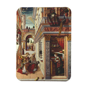 The Annunciation, with Saint Emidius Magnet