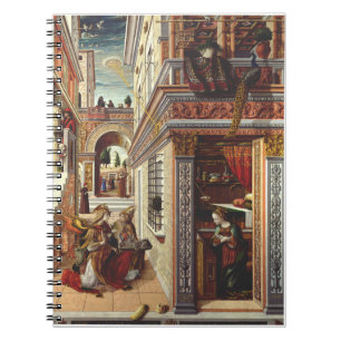 The Annunciation, with Saint Emidius Notebook