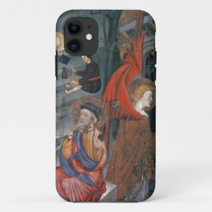 The Annunciation with Shepherds Making Cheese in t iPhone 11 Case