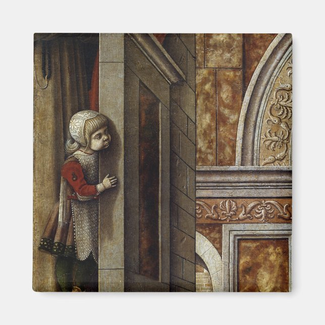 The Annunciation with St. Emidius, 1486 Magnet (Front)