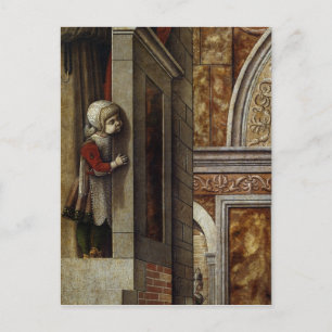 The Annunciation with St. Emidius, 1486 Postcard