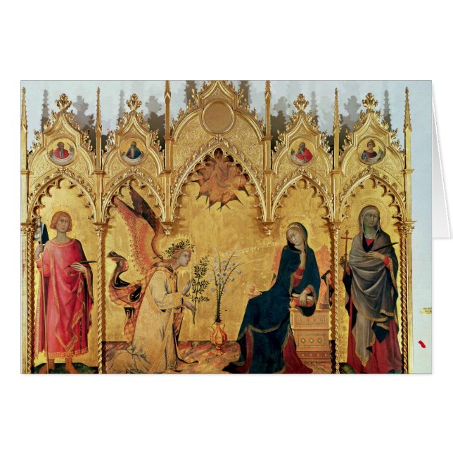 The Annunciation with St. Margaret and St. (Front Horizontal)
